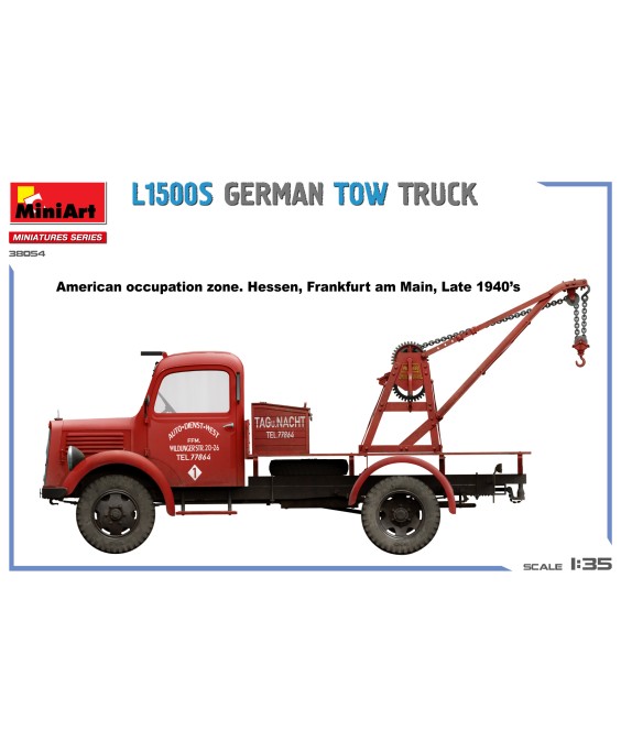 MiniArt L1500S GERMAN TOW TRUCK 1/35