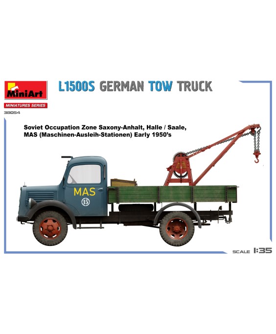 MiniArt L1500S GERMAN TOW TRUCK 1/35