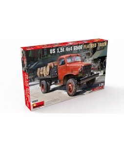 MiniArt modelis US 1.5t 4x4 G506 flatbed truck 1/35