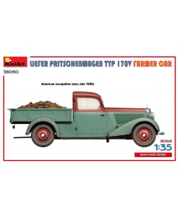 MiniArt modelis LIEFER PRITSCHENWAGEN TYP 170V FARMER CAR 1/35