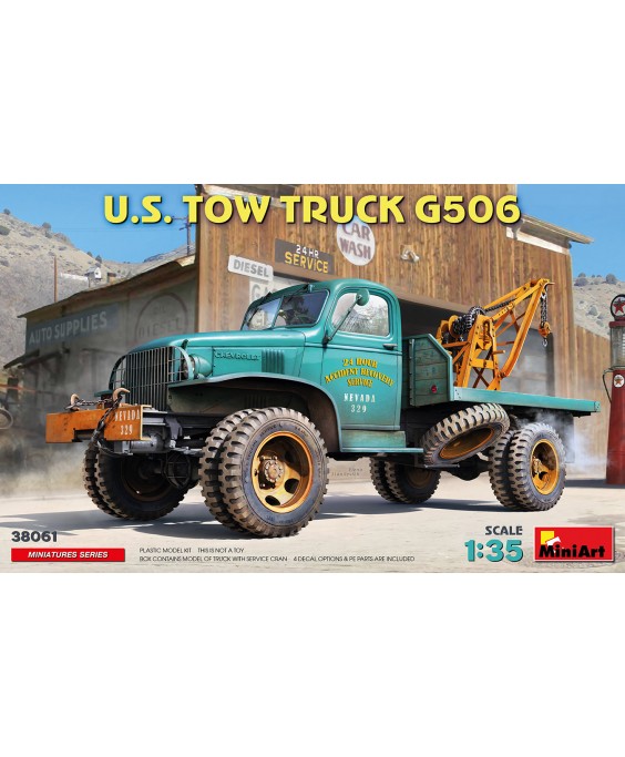 MiniArt modelis U.S. TOW TRUCK G506 1/35
