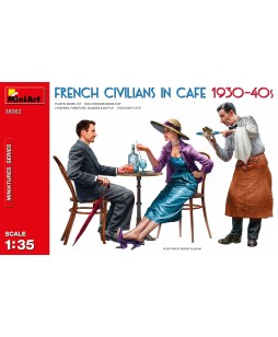 MiniArt FRENCH CIVILIANS IN CAFE 1930-40S 1/35