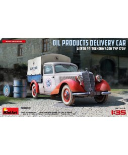 MiniArt modelis OIL PRODUCTS DELIVERY CAR, LIEFER PRITSCHENWAGEN TYP 170V 1/35
