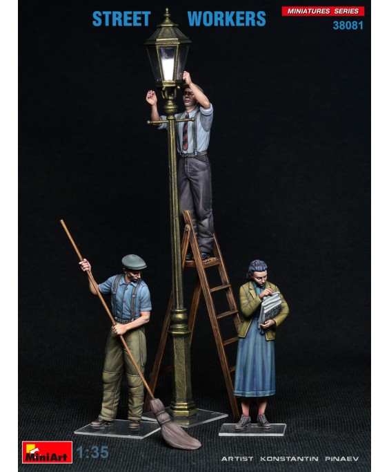 MiniArt STREET WORKERS 1/35