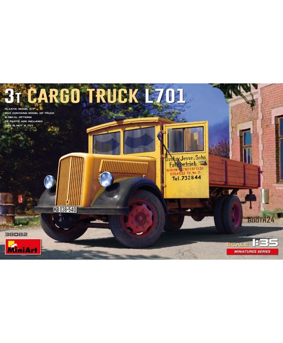 MiniArt 3T CARGO TRUCK L701 1/35