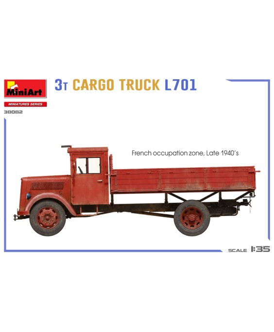 MiniArt 3T CARGO TRUCK L701 1/35