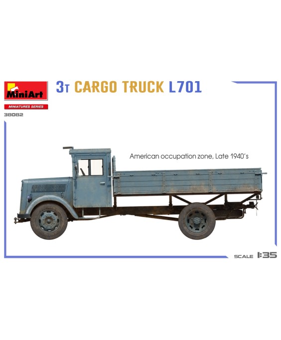 MiniArt 3T CARGO TRUCK L701 1/35