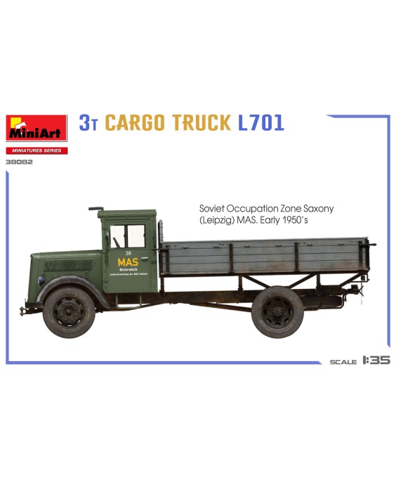 MiniArt 3T CARGO TRUCK L701 1/35