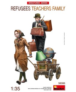 MiniArt REFUGEES TEACHERS FAMILY 1/35