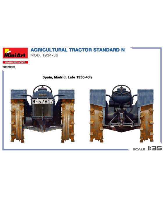 MiniArt AGRICULTURAL TRACTOR STANDARD N MOD. 1934-36 1/35