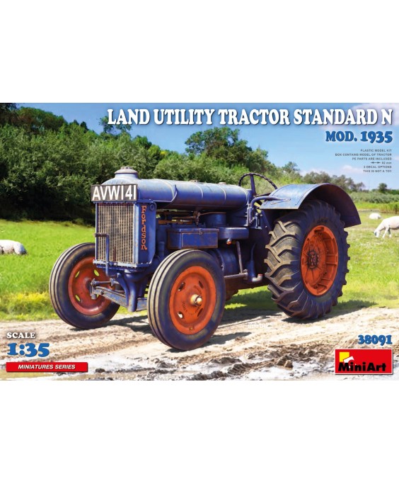 MiniArt FIELD LAND UTILITY TRACTOR STANDARD N MOD. 1935 1/35