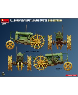 MiniArt ALL-AROUND/ROWCROP STANDARD N TRACTOR 1936 CONVERSION 1/35