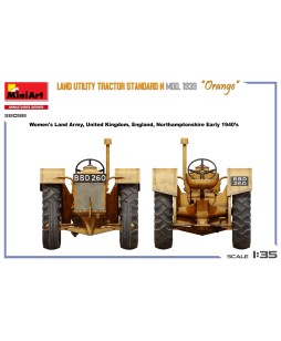 MiniArt LAND UTILITY TRACTOR STANDARD N “Orange” MOD. 1939 1/35