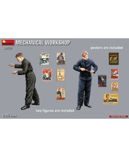 MiniArt MECHANICAL WORKSHOP 1/35