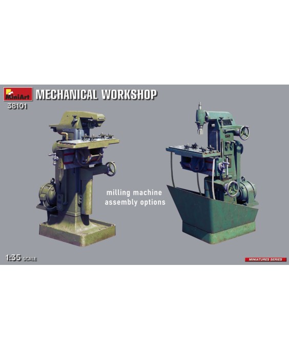 MiniArt MECHANICAL WORKSHOP 1/35