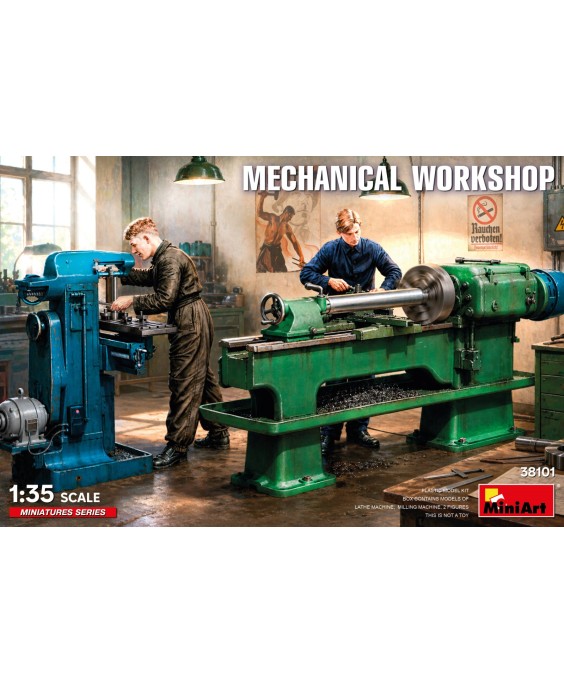 MiniArt MECHANICAL WORKSHOP 1/35