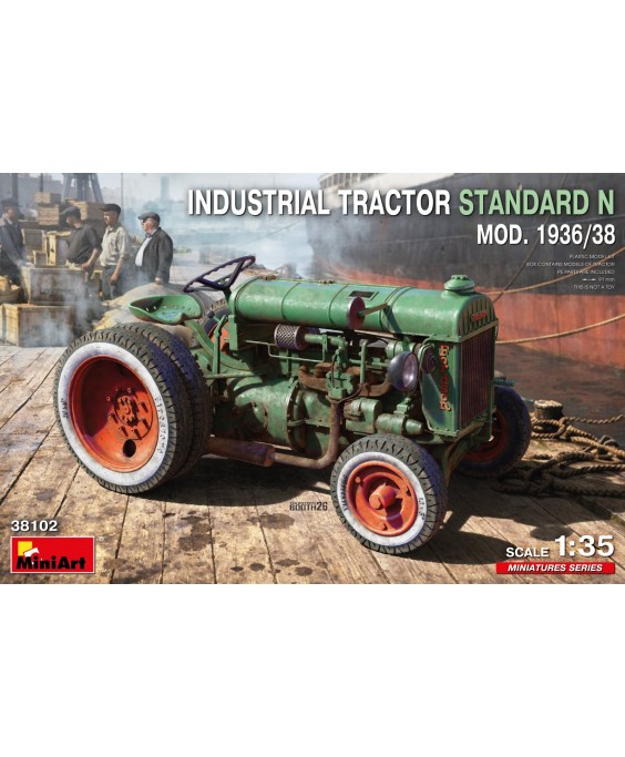MiniArt INDUSTRIAL TRACTOR STANDARD N MOD. 1936/38 1/35