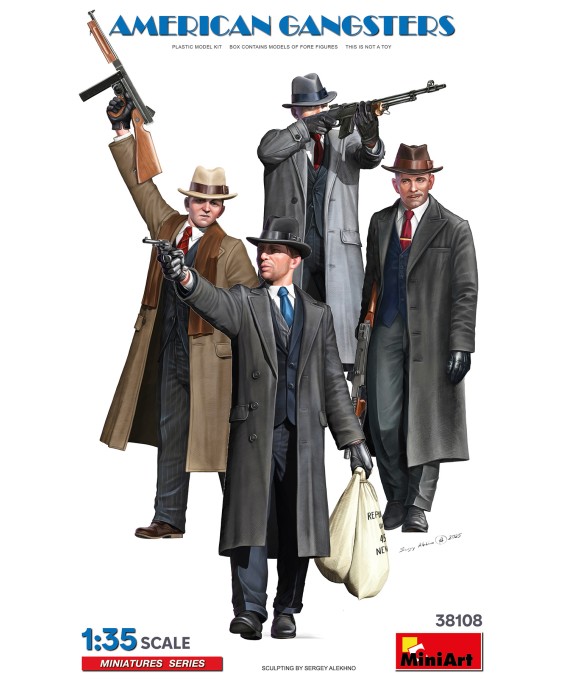 MiniArt AMERICAN GANGSTERS 1/35