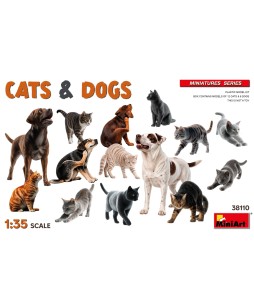 MiniArt CATS & DOGS 1/35