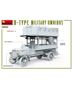 MiniArt modelis B-TYPE MILITARY OMNIBUS 1/35