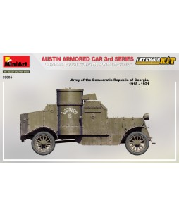 MiniArt modelis Austin Armored Car 3rd Series: Ukrainian, Polish,  Georgian, Romanian Service. Interior Kit 1/35