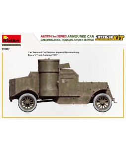 MiniArt modelis  Austin Armoured Car 3rd Series: Czechoslovak,  Russian, Soviet Service. Interior Kit 1/35