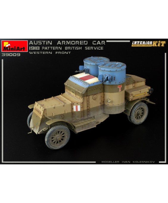 MiniArt modelis  Austin Armoured Car 1918 Pattern. British Service. Western Front . Interior Kit 1/35