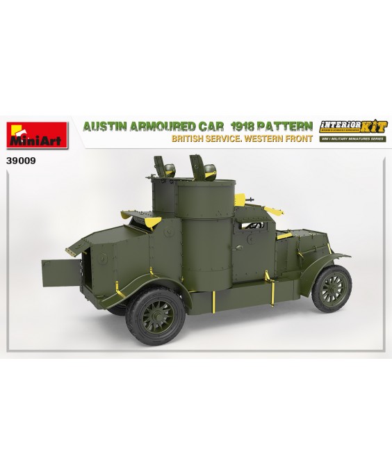 MiniArt modelis  Austin Armoured Car 1918 Pattern. British Service. Western Front . Interior Kit 1/35