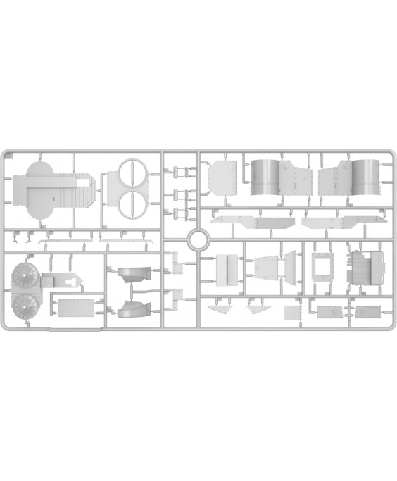 MiniArt modelis Austin Armoured Car 3rd Series. Interior Kit 1/35