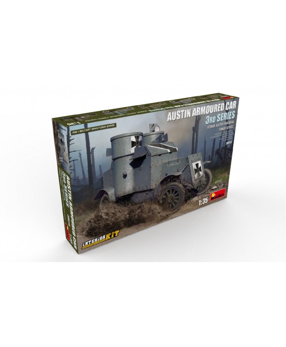 MiniArt modelis Austin Armoured Car 3rd Series. Interior Kit 1/35
