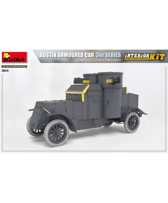 MiniArt modelis Austin Armoured Car 3rd Series. Interior Kit 1/35