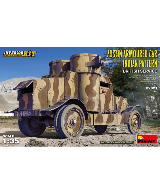 MiniArt modelis Austin armoured car Indian pattern  1/35