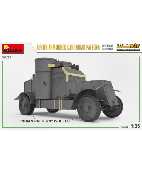 MiniArt modelis Austin armoured car Indian pattern  1/35