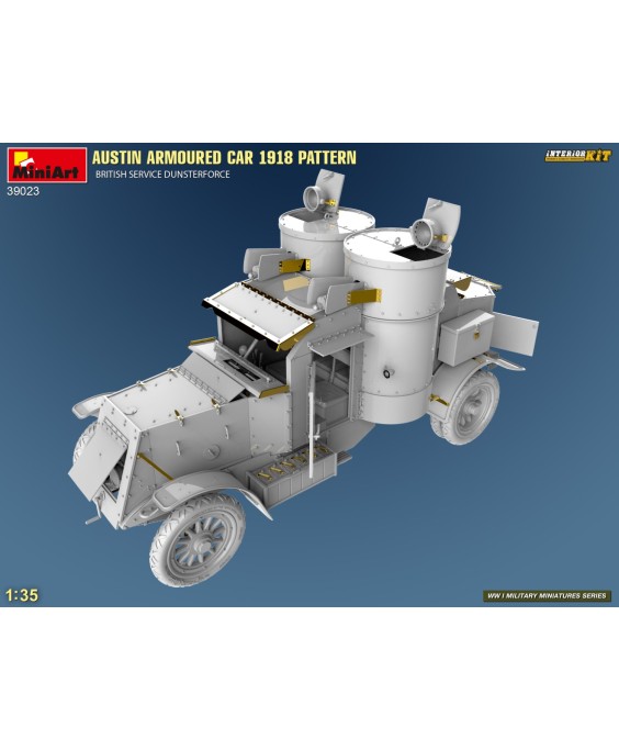 MiniArt AUSTIN ARMOURED CAR 1918 PATTERN. BRITISH SERVICE DUNSTERFORCE 1/35