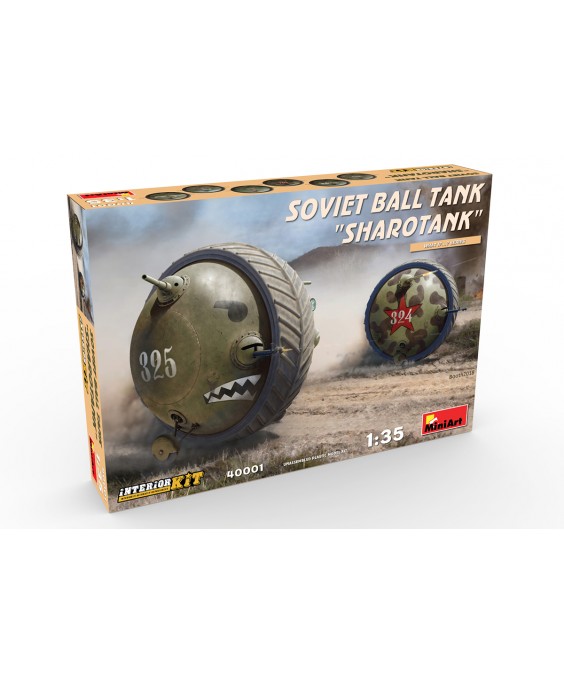 MiniArt  modelis Soviet Ball Tank Sharotank Interior kit 1/35