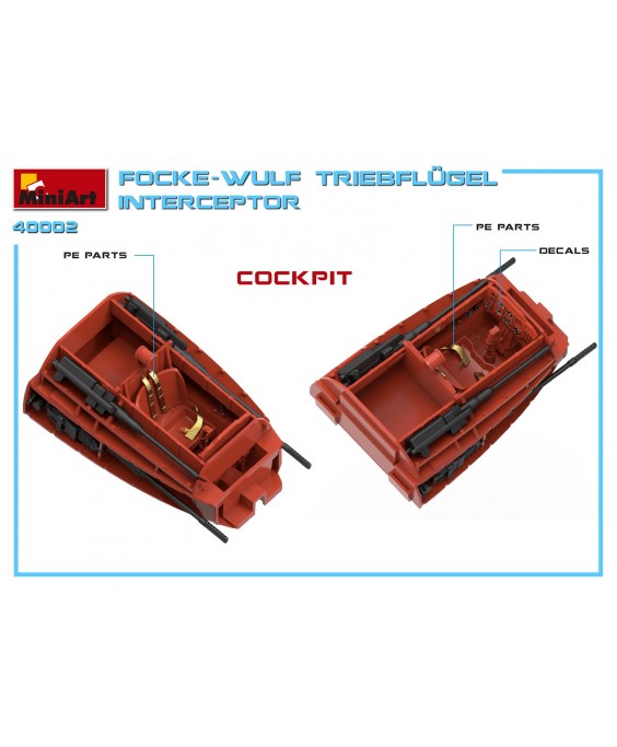 MiniArt modelis Focke-Wulf Triebflugel Interceptor 1/35