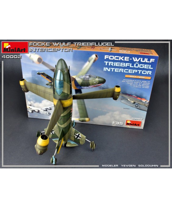 MiniArt modelis Focke-Wulf Triebflugel Interceptor 1/35