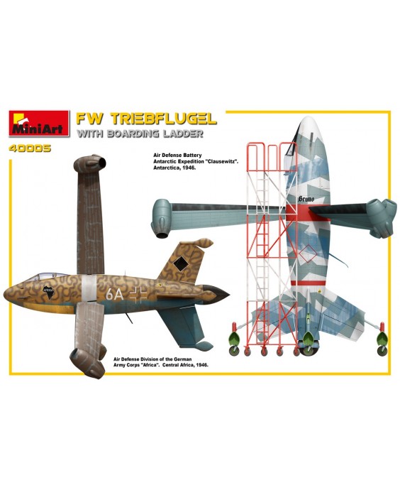MiniArt modelis Focke Wulf Triebflugel with Boarding Ladder 1/35