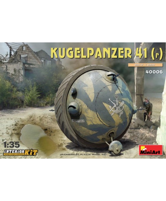 MiniArt modelis Kugelpanzer 41(r). Interior Kit 1/35