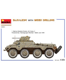 MiniArt Sd.Kfz.234 WITH MG151 DRILLING 1/35