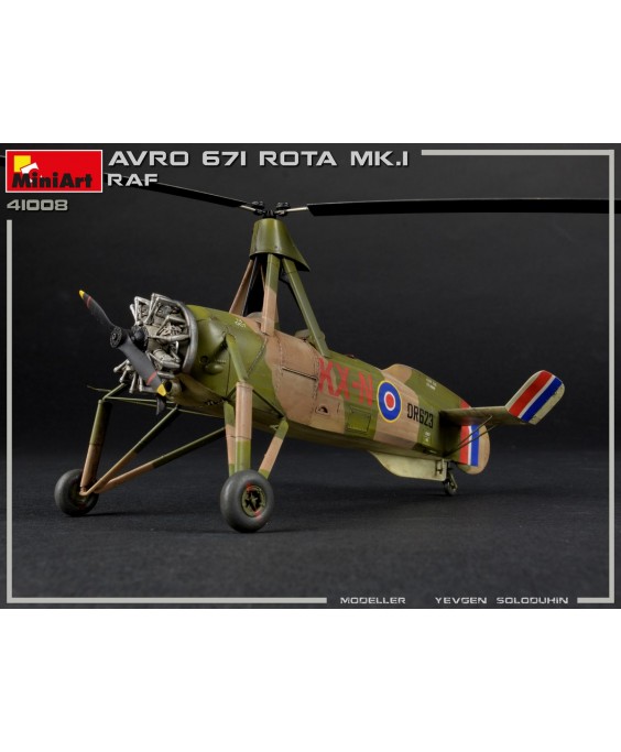 MiniArt modelis Avro 671 Rota Mk.I RAF 1/35