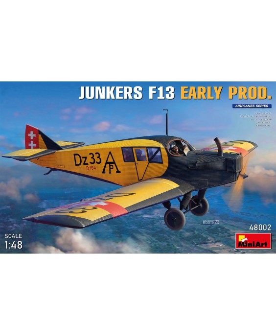 MiniArt JUNKERS F13. EARLY PROD 1/48