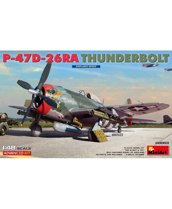 MiniArt P-47D-26RA THUNDERBOLT. ADVANCED KIT 1/48