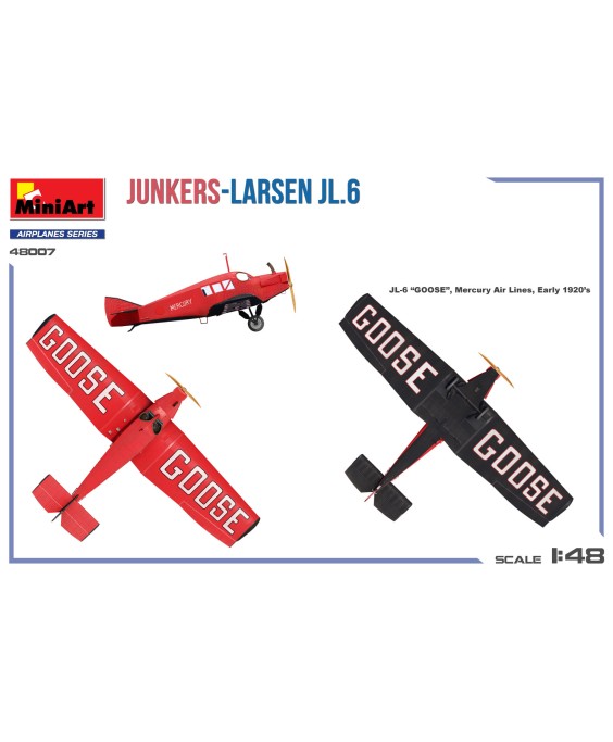 MiniArt JUNKERS-LARSEN JL.6 1/48