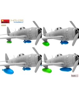 MiniArt modelis P-47D-25RE THUNDERBOLT. BASIC KIT 1/48
