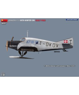 MiniArt JUNKERS F13 WITH WINTER SKI. EARLY PROD 1/48