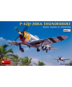 MiniArt modelis P-47D-28RA THUNDERBOLT. PACIFIC THEATER OF OPERATIONS. BASIC KIT 1/48