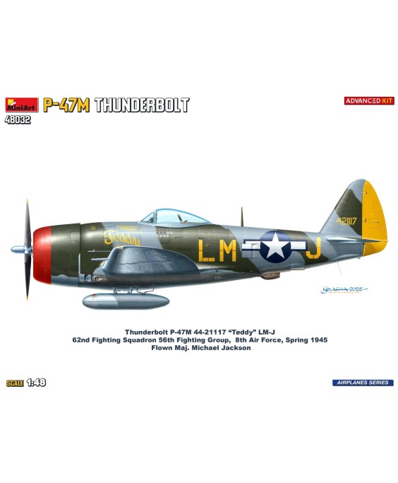 MiniArt P-47M Thunderbolt. Advanced Kit 1/48