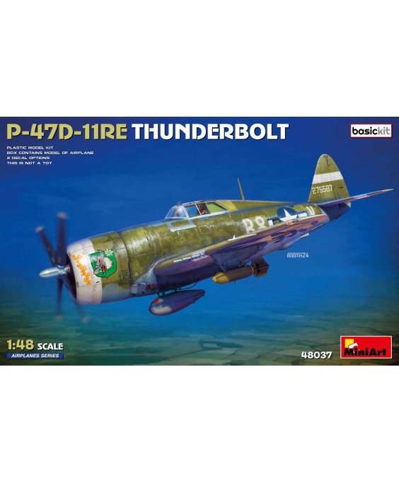 MiniArt P-47D-11RE Thunderbolt. Basic Kit 1/48