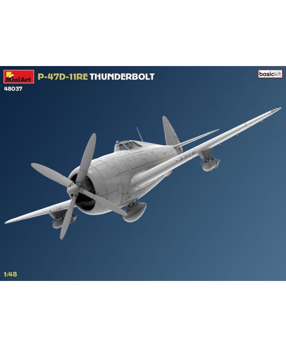 MiniArt P-47D-11RE Thunderbolt. Basic Kit 1/48